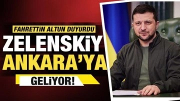 Son dakika... Zelenskiy yarın Ankara'ya gelecek!