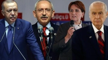 Son seçim anketinde rakamlar birbirine çok yakın! Sonucu HDP'nin tutumu belirleyecek