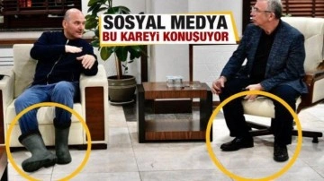 Sosyal medya bu kareyi konuşuyor! Bakan Soylu, Mansur Yavaş...