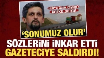 Sözlerini inkar eden DEM'li Garo Paylan, kendisini eleştiren gazeteciye saldırdı!