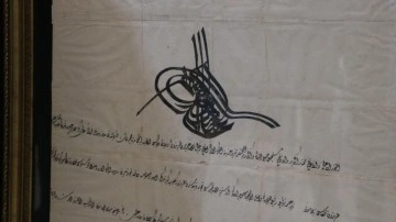 Sultan Abdülaziz'in 152 yıllık fermanı, kaçakçılardan kurtarıldı