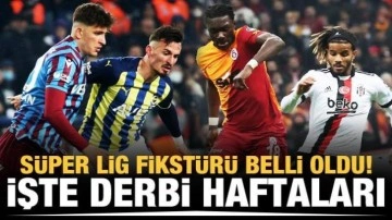 Süper Lig 2022-2023 sezonu fikstürü belli oldu!