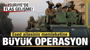 Suriye'de son dakika gelişmesi! Esed ailesinin memleketine büyük operasyon!