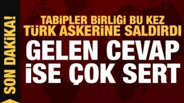 Tabipler Birliği, TSK'yı kimyasal silah ile suçladı! Gelen cevap ise çok sert oldu