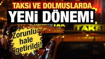 Taksi ve dolmuşlara acil durum butonu ve kamera zorunluluğu getirildi