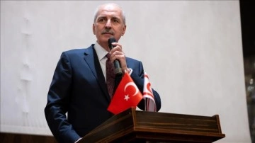 TBMM Başkanı Kurtulmuş: Kıbrıs Türk Cumhuriyeti vardır ve kıyamete kadar var olmaya devam edecektir