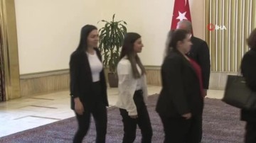 TBMM Başkanı Şentop, Meclis personeli ile bayramlaştı