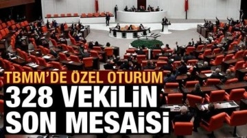 TBMM'de 23 Nisan oturumu: 328 milletvekili son kez Genel Kurul'a katılacak