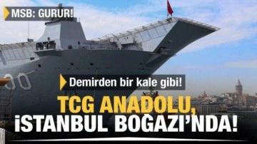 TCG ANADOLU’nun KATS Sistemi test edildi... Muharebe koşullarına en uygun şekilde yapıldı!