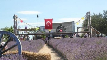 Tekirdağ'da mora bürünen tarlalar 1 milyon ziyaretçi bekliyor