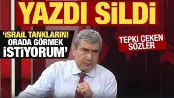 Tele1 sunucusunun Suriye hazımsızlığı! Skandal israil itirafı