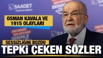 Temel Karamollaoğlu'ndan tepki çeken Osman Kavala ve 1915 Olayları açıklamaları