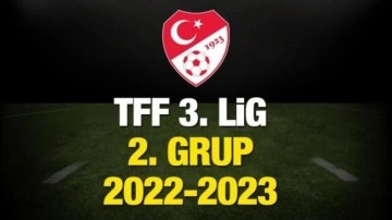 TFF 3. Lig 2. Grup Takımları | 2022-23 Futbol Sezonu