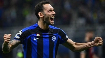 TFF'den Hakan Çalhanoğlu'na tebrik