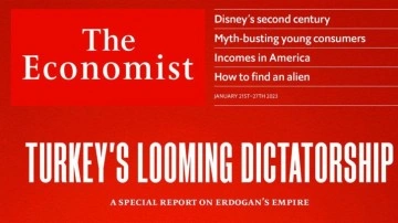 The Economist Erdoğan'ı hedef aldı skandal kapağa tepki yağdı