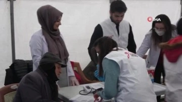 Tıp öğrencileri Niğde'de sağlık taraması yaptı