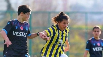 Trabzon'daki kadın derbisi berabere sonuçlandı