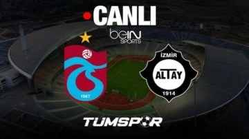 Trabzonspor Altay canlı maç yayını | 15 Mayıs Pazar Süper Lig