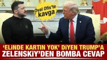 Trump ile Zelenskiy Beyaz Saray'da tartıştı: Saygısızlık ediyorsunuz