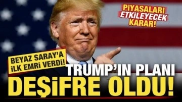 Trump'ın İran planı deşifre oldu! Beyaz Saray'a ilk emir! Piyasaları etkileyecek karar