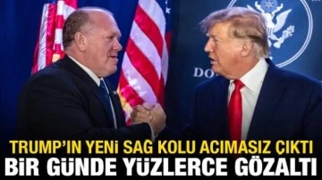 Trump sınırları ona emanet etti: Bir günde yüzlerce gözaltı