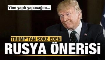 Trump'tan garip Rusya şakası! Önerisi şoke etti