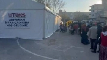 TÜRES'ten her gün binlerce depremzedeye iftarlık ve sahurluk ikramı