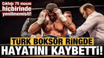 Türk boksör ringde hayatını kaybetti!