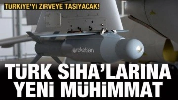 Türk SİHA'larına yeni mühimmat! Türkiye'yi zirveye taşıyacak