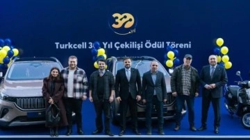 Turkcell’in dev 30. yıl çekilişinin kazananları ödüllerine kavuştu