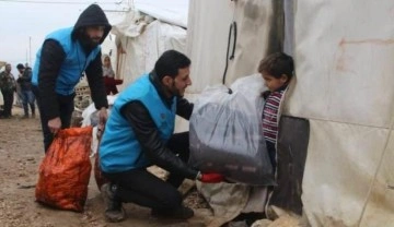 Türkiye Diyanet Vakfı Suriye&rsquo;de 80 bin aileye yardım ulaştırdı
