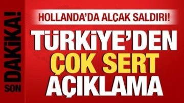 Türkiye'den, Hollanda'da Kur'an-ı Kerim'e yapılan alçak saldırıya çok sert tepki