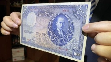 Türkiye'nin en değerli banknotu 800 bin liradan açık artırmayla satışa çıkıyor