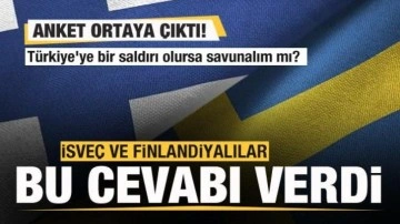 Türkiye'ye bir saldırı olursa savunalım mı? İsveç ve Finlandiyalılar cevapladı!