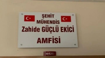 TUSAŞ şehidinin adı Balıkesir Üniversitesinde yaşayacak