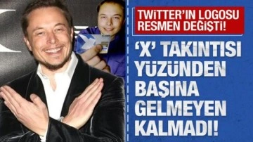 Twitter'ın logosu resmen değişti... 'X' takıntısı yüzünden başına gelmeyen kalmadı!