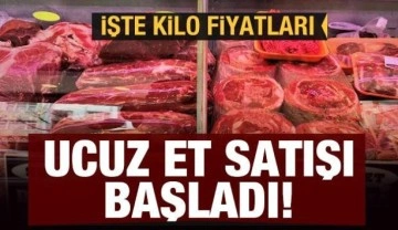 Ucuz et satışı başladı: İşte fiyatlar