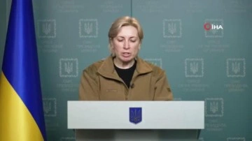Ukrayna Başbakan Yardımcısı Vereşuk: "İnsani koridor oluşturulmasına müsaade etmiyorlar"