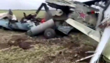 Ukrayna, Mıkolayiv'de Rusya'ya ait savaş helikopterini düşürdü