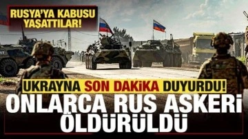 Ukrayna ordusu son dakika duyurdu! Rusya'ya kabusu yaşattılar: Onlarca Rus askeri öldü