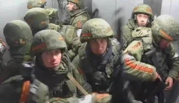 Ukrayna'yı işgal eden Rus askerleri asansörde sıkışıp kaldılar!