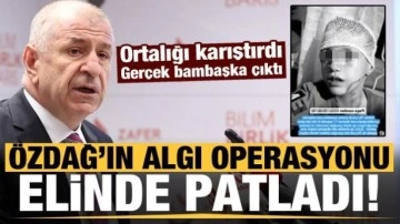 Ümit Özdağ'ın algı operasyonu yine elinde patladı!