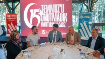 Ümraniye'de 15 Temmuz’un 7'nci yıl dönümünde anma töreni düzenlendi