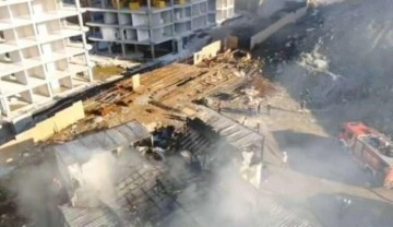 Ümraniye'de işçilerin kaldığı konteyner alev alev yandı