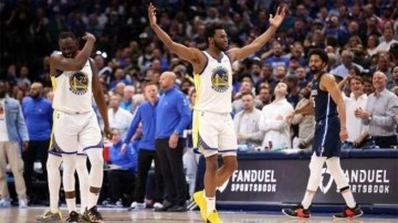 Warriors NBA finaline bir maç uzaklıkta