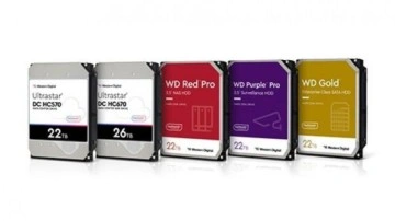 Western Digital'den 22 TB boyutunda hard disk