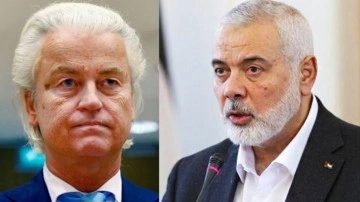 Wilders'ten tepki çeken Haniye açıklaması