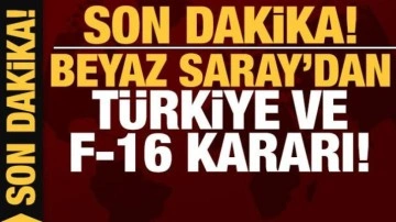 WSJ: Beyaz Saray Türkiye'ye F-16 satışını önümüzdeki hafta Kongre'ye sunacak