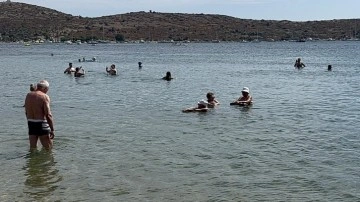 Yabancı turistlerin Bodrum'daki tatili sürüyor