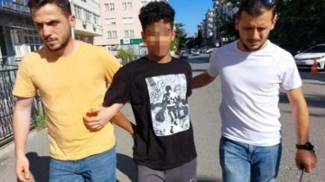 Yabancı uyruklu gaspçı polisin takibinden kaçamadı